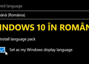 ▶️ Cum faci interfața Windows 10 în limba română