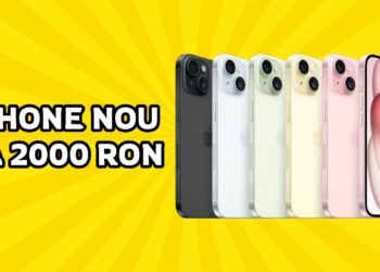 iPhone nou la 2000 de lei de BLACK FRIDAY 2025?!